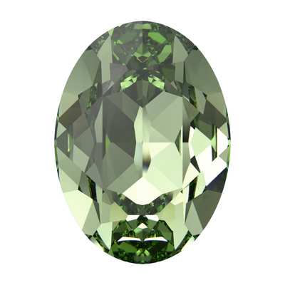 4120 18 x 13 mm Recreated Peridot F - 48 pcs