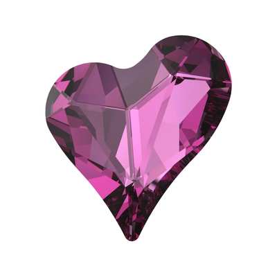 4809 8 x 7,5 mm Dark Rose F - 144 pcs