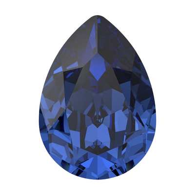 4320 14 x 10 mm Recreated Dark Sapphire F - 144 pcs