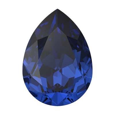 4320 18 x 13 mm Recreated Dark Sapphire F - 48 pcs
