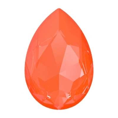 4327 30 x 20 mm Crystal Electric Orange Ignite - 24 pcs