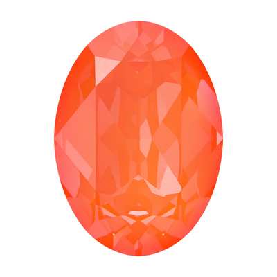 4120 14 x 10 mm Crystal Electric Orange Ignite - 144 pcs