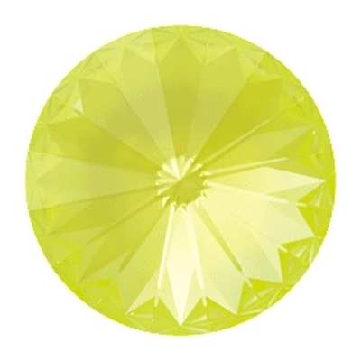 1122 12 mm Crystal Electric Yellow Ignite - 144 pcs