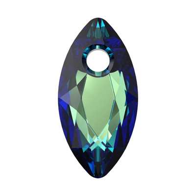 6437 9 mm Crystal Bermuda Blue P - 72 pcs