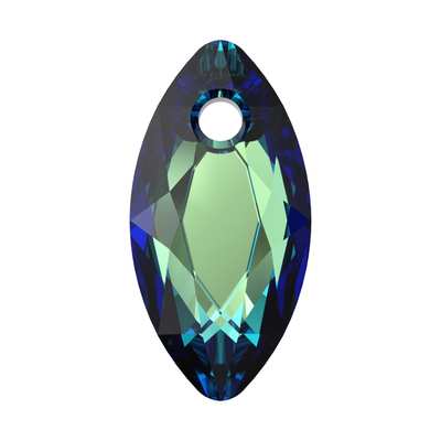 6437 11,5 mm Crystal Bermuda Blue P - 48 pcs