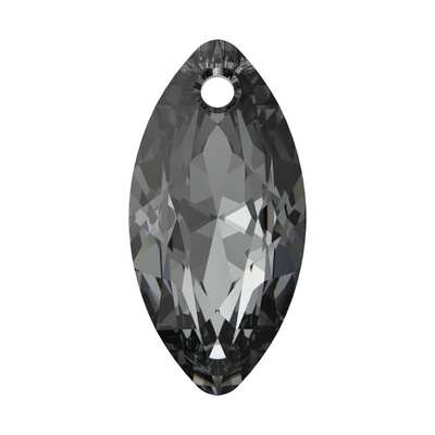 6437 16 mm Crystal Silver Night - 36 pcs