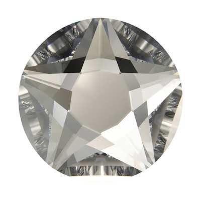 2100 ss 40 Crystal Silver Shade F - 144 pcs