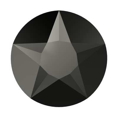 2100 ss 40 Jet Hematite F - 144 pcs