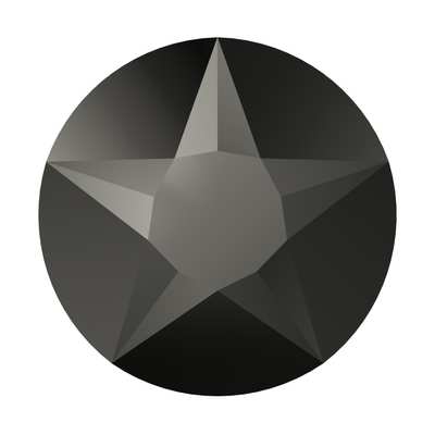 2100 ss 48 Jet Hematite F - 96 pcs