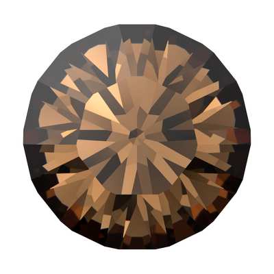 1028 pp 9 Recreated Light Smoked Topaz F - 1440 pcs