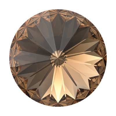 1122 ss 47 Recreated Light Smoked Topaz F - 288 pcs