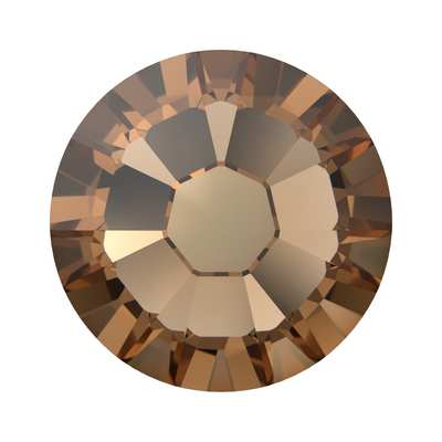 2058 ss 5 Recreated Light Smoked Topaz F - 1440 pcs