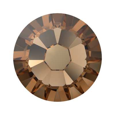2058 ss 9 Recreated Light Smoked Topaz F - 1440 pcs