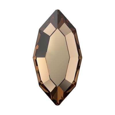 2200 4 x 2 mm Recreated Light Smoked Topaz F - 720 pcs