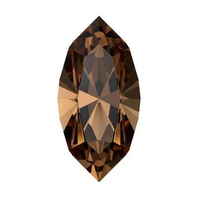 4228 5 x 2,5 mm Recreated Light Smoked Topaz F - 720 pcs