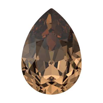 4320 10 x 7 mm Recreated Light Smoked Topaz F - 144 pcs