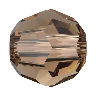 5000 4 mm Recreated Light Smoked Topaz - 720 pcs