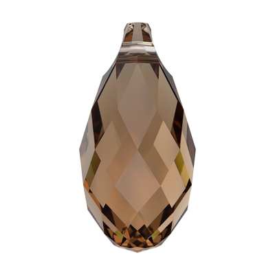 6010 11 x 5,5 mm Recreated Light Smoked Topaz - 144 pcs