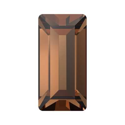 4501 4 x 2 mm Recreated Smoked Topaz F - 720 pcs