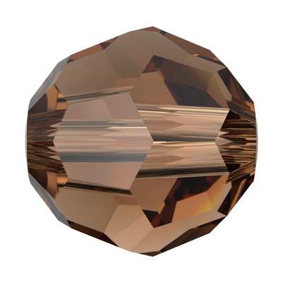 5000 6 mm Recreated Smoked Topaz - 360 pcs