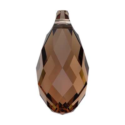 6010 11 x 5,5 mm Recreated Smoked Topaz - 144 pcs