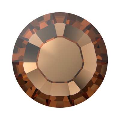 2038 ss 6 Recreated Smoked Topaz A HF - 1440 pcs