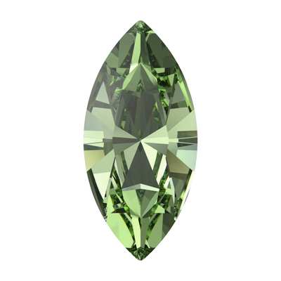 4228 15 x 7 mm Recreated Peridot F - 144 pcs