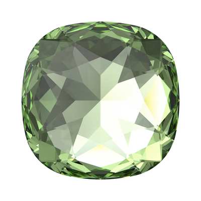 4487 27 mm Recreated Peridot F - 24 pcs