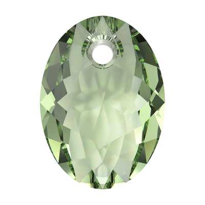 6438 11 mm Recreated Peridot - 48 pcs