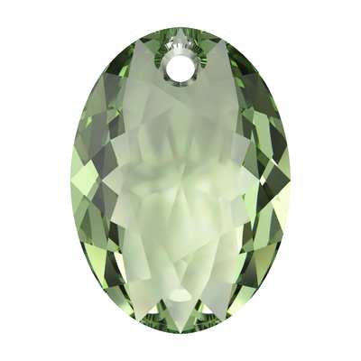 6438 16 mm Recreated Peridot - 36 pcs