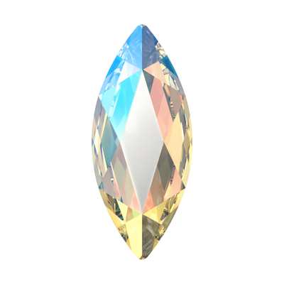 2201 14 x 6 mm Crystal Shimmer F - 72 pcs