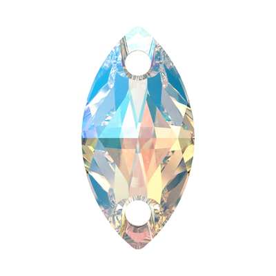 3223 12 x 6 mm Crystal Shimmer F - 48 pcs
