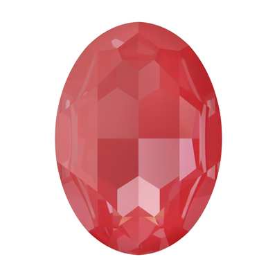 4127 30 x 22 mm Crystal Poppy Red Ignite - 24 pcs