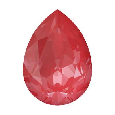 4320 18 x 13 mm Crystal Poppy Red Ignite - 48 pcs