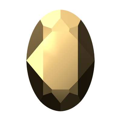 4120 6 x 4 mm Crystal Aurum F - 360 pcs