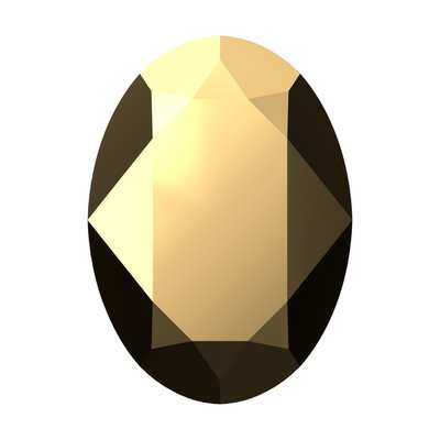 4120 14 x 10 mm Crystal Aurum F - 144 pcs