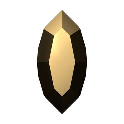 4228 4 x 2 mm Crystal Aurum F - 720 pcs