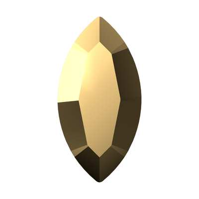 4228 6 x 3 mm Crystal Aurum F - 720 pcs