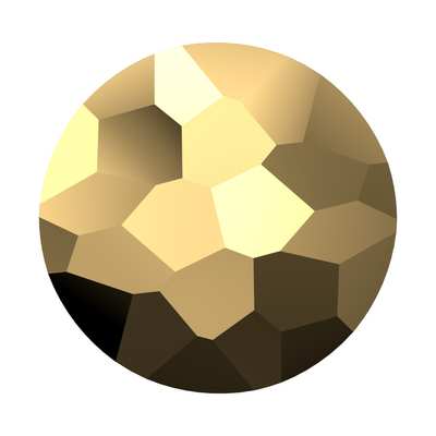 5034 6 mm Crystal Aurum 2X - 288 pcs