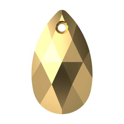 6106 22 mm Crystal Aurum 2er - 96 pcs