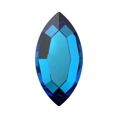 2200 8 x 4 mm Crystal Bermuda Blue F - 360 pcs