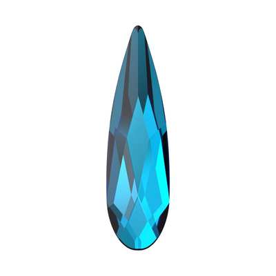 2304 14 x 3,9 mm Crystal Bermuda Blue M HF - 96 pcs