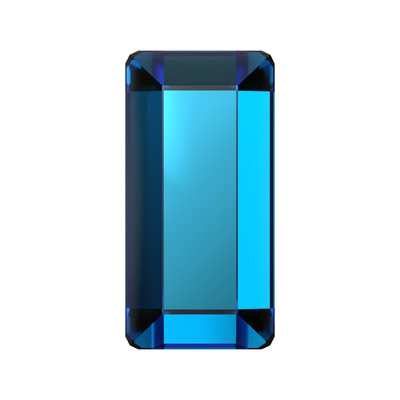 2510 3,7 x 1,9 mm Crystal Bermuda Blue M HF - 720 pcs