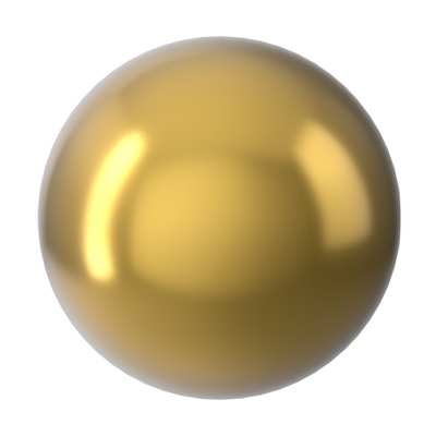 5818 5 mm Crystal Royal Gold Pearl - 500 pcs