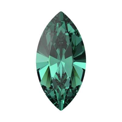 4228 8 x 4 mm Recreated Caribbean Green F - 360 pcs
