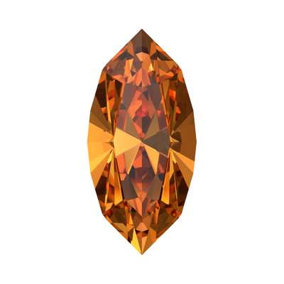 4228 4 x 2 mm Dark Orange F - 720 pcs