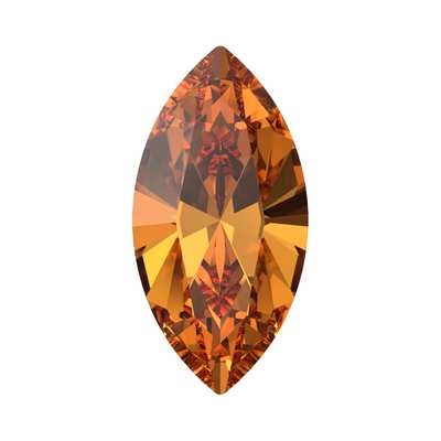 4228 8 x 4 mm Dark Orange F - 360 pcs