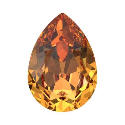 4320 10 x 7 mm Dark Orange F - 144 pcs