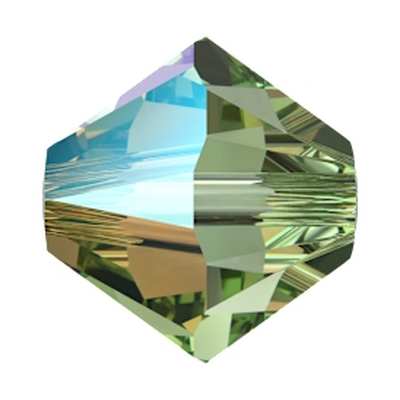 5328 6 mm Recreated Peridot Shimmer - 360 pcs