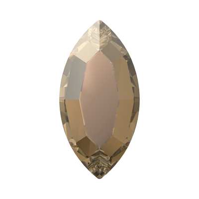2200 8 x 4 mm Crystal Bronze M HF - 360 pcs